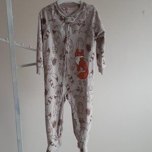 Warm onesie like new fox & forest animals